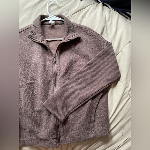 90 degree HIGH LOW FULL ZIP JACKET WITH SIDE POCKETS - Picture 8 of 10